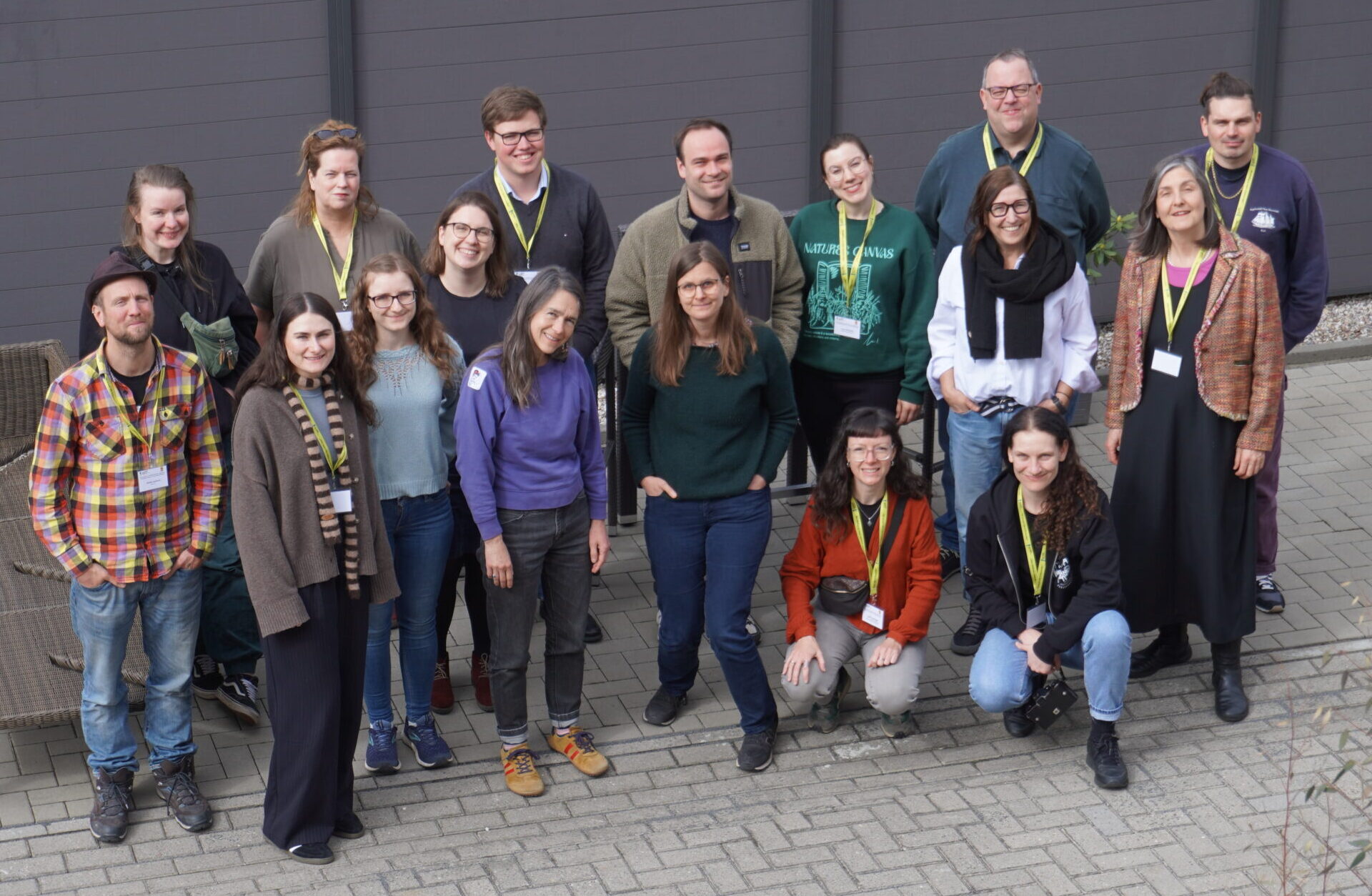 Gruppenbild des ConAct-Diskursprojekts "Sichtbar Handeln! Gegen Antisemitismus." 2026